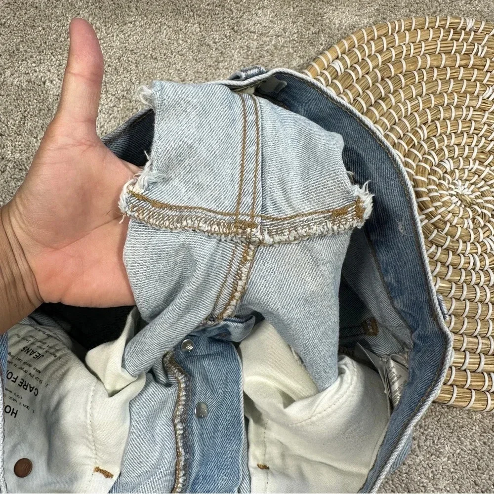 Madewell Relaxed Denim Shorts in Dunwoody Wash Blue Size 26